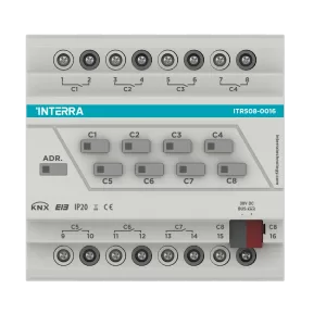 ITR508-0008 Interra KNX 8-Channel Combo Actuator 16A