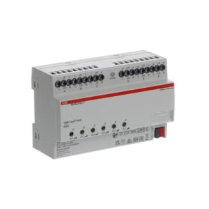The UD/S4.315.2.1 KNX Universal Dimmer 4 Channel is a high-power LEDi actuator with 4 outputs, auto load detection, and up to 500 W/VA per group. Perfect for professional DIN-Rail installation.
