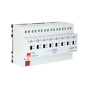 EAE SW108 KNX Switch Actuator: 8x16A Output with 500A High Inrush Capacity