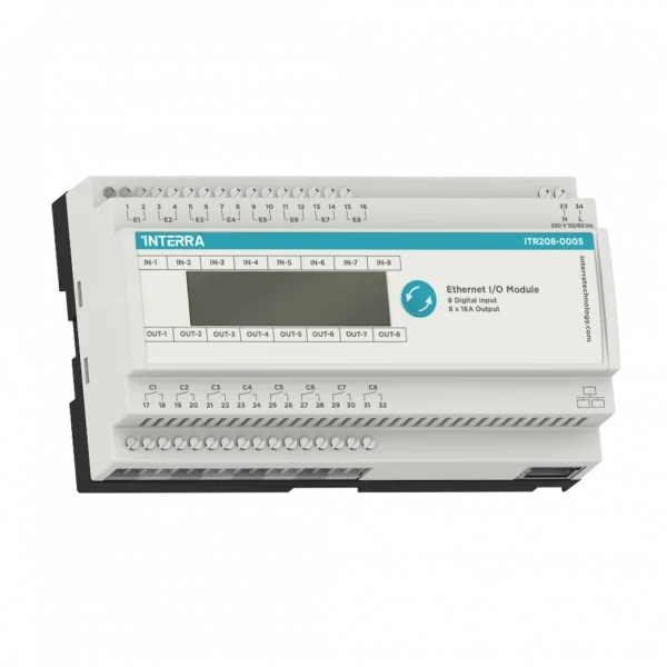 ITR208-0005: The Reliable 8 Channel Ethernet KNX I/O Module