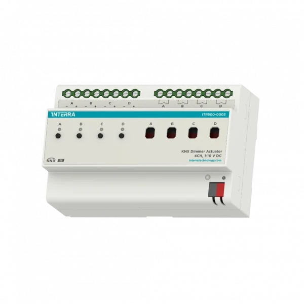 ITR500-0003 KNX Ballast Controller (4-Channel)