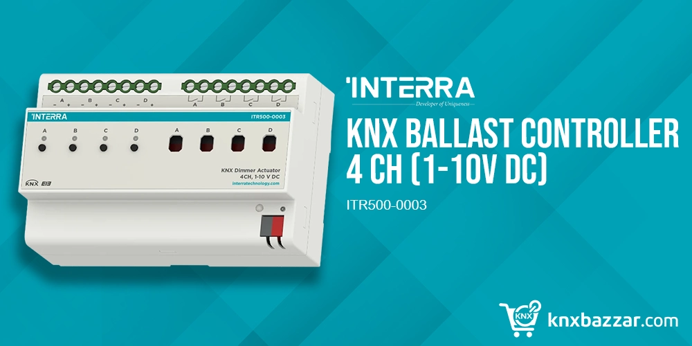 Interra ITR500-0003 KNX Ballast Controller for smart building automation