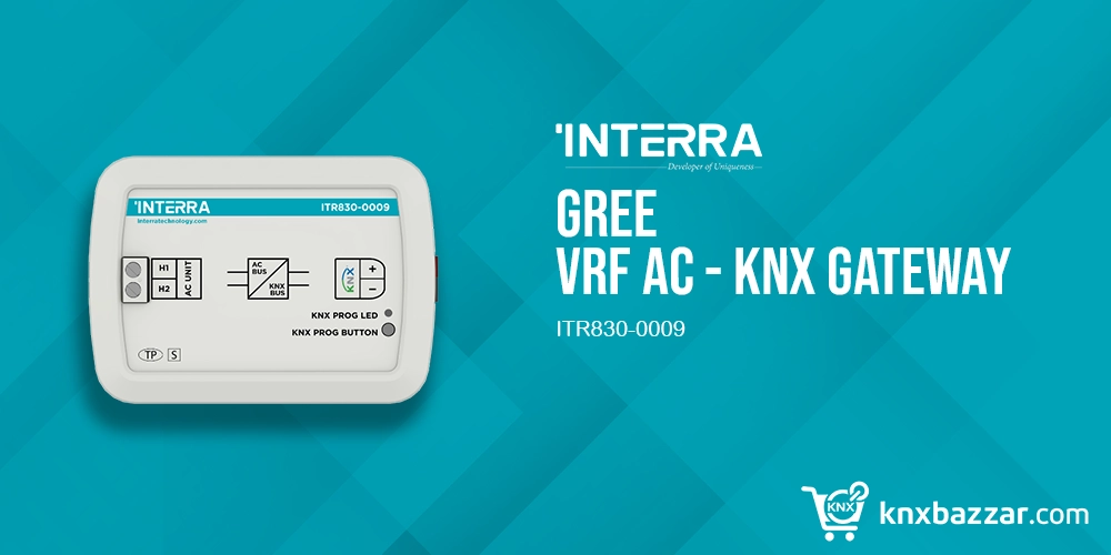 Gree VRF AC KNX Gateway for smart building automation