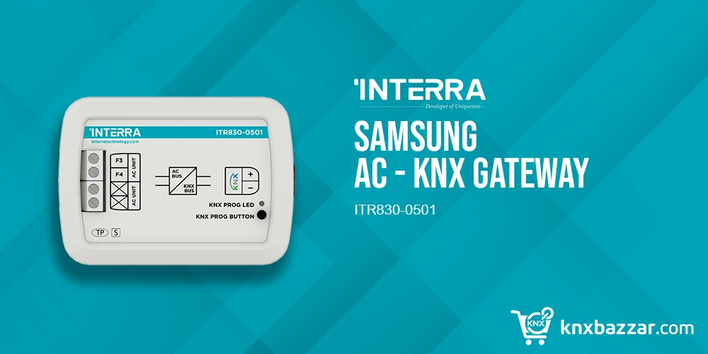 Interra ITR830-0501 Samsung AC KNX Gateway for smart building automation