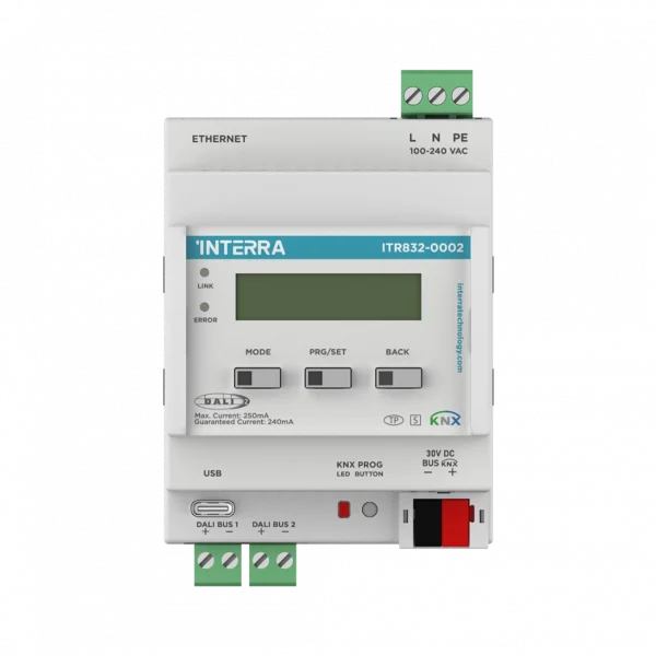 ITR832-0002 KNX DALI 2ch gateway for Professional Lighting