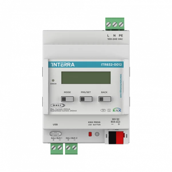 ITR832-0012 The Best KNX DALI 2ch gateway