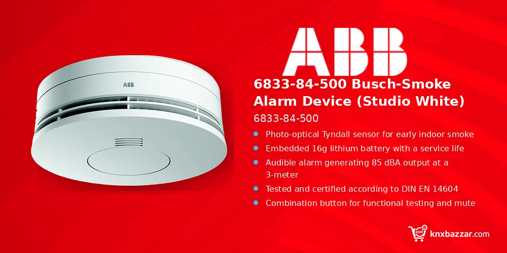 ABB 6833-84-500 smoke alarm