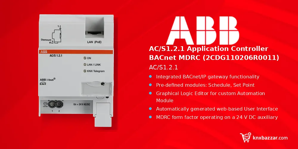 ABB AC/S1.2.1 KNX BACnet Controller