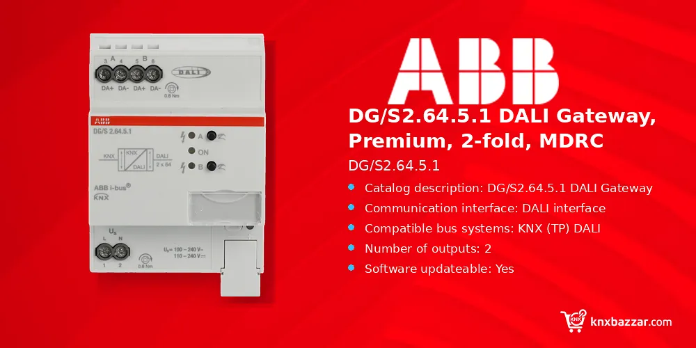 ABB DG/S2.64.5.1 KNX DALI Gateway