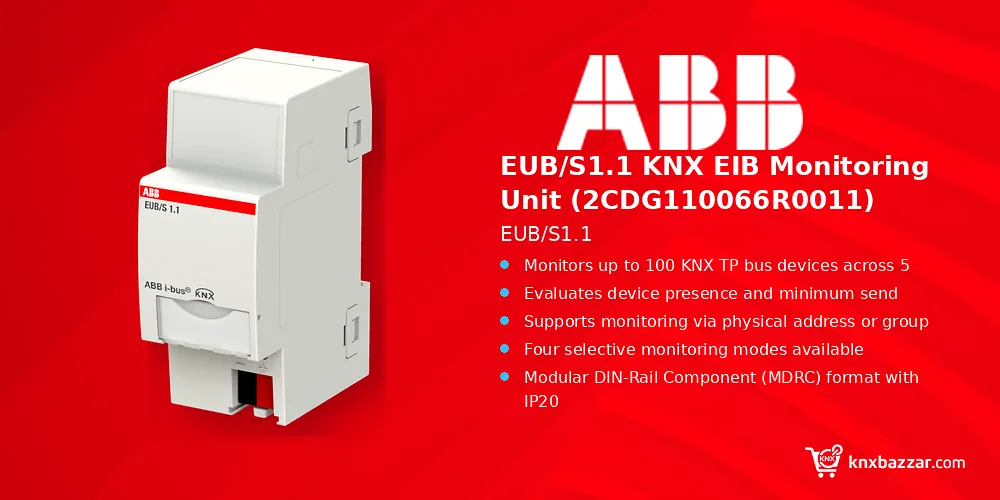 ABB EUB/S1.1 KNX monitoring unit