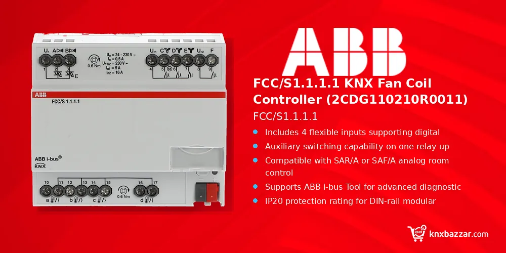 ABB FCC/S1.1.1.1 KNX Fan Coil Controller