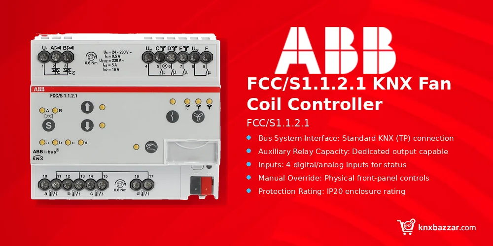 ABB FCC/S1.1.2.1 KNX Fan Coil Controller