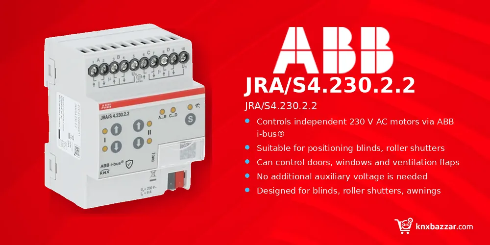 ABB JRA/S4.230.2.2 KNX actuator