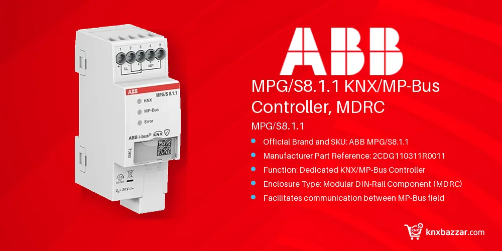 ABB MPG/S8.1.1 KNX MP-Bus Controller