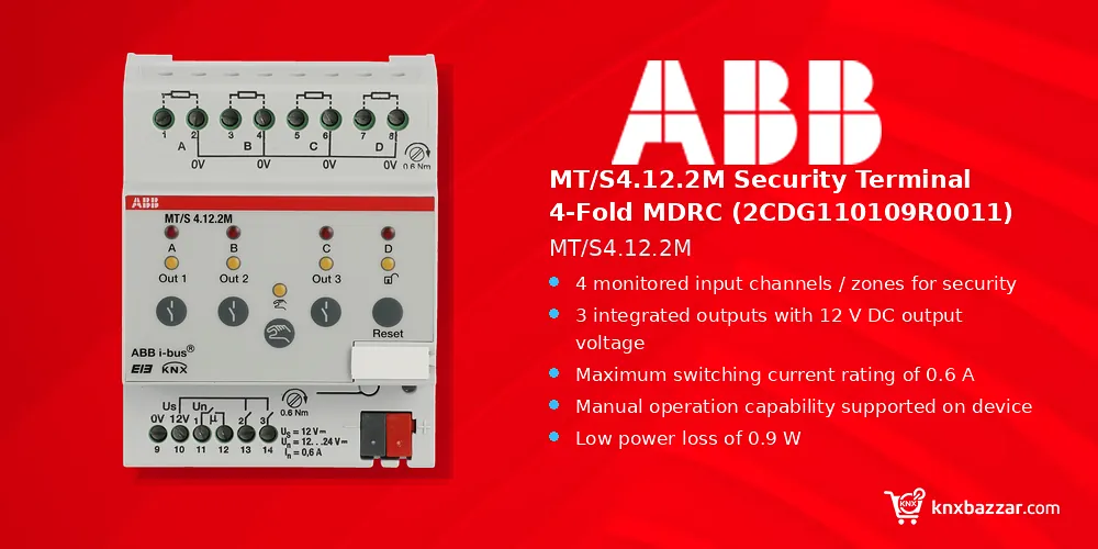 ABB MT/S4.12.2M Security Terminal