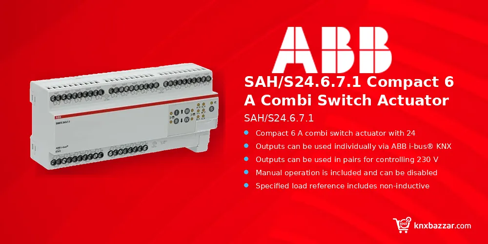 ABB SAH/S24.6.7.1 KNX actuator