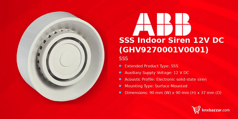 ABB SSS Indoor Siren 12V DC