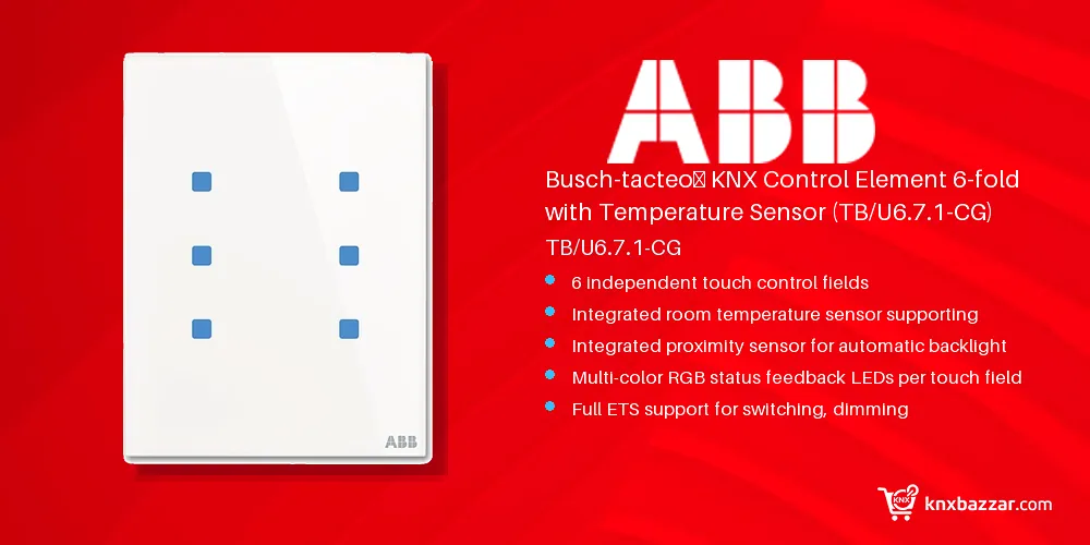 ABB TB/U6.7.1-CG KNX glass sensor