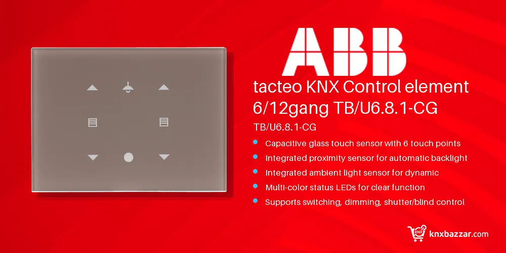 ABB tacteo TB/U6.8.1-CG KNX panel