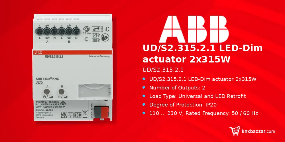ABB UD/S2.315.2.1 KNX LED-Dim actuator
