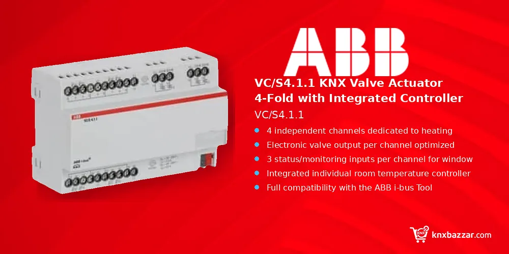 ABB VC/S4.1.1 KNX valve actuator