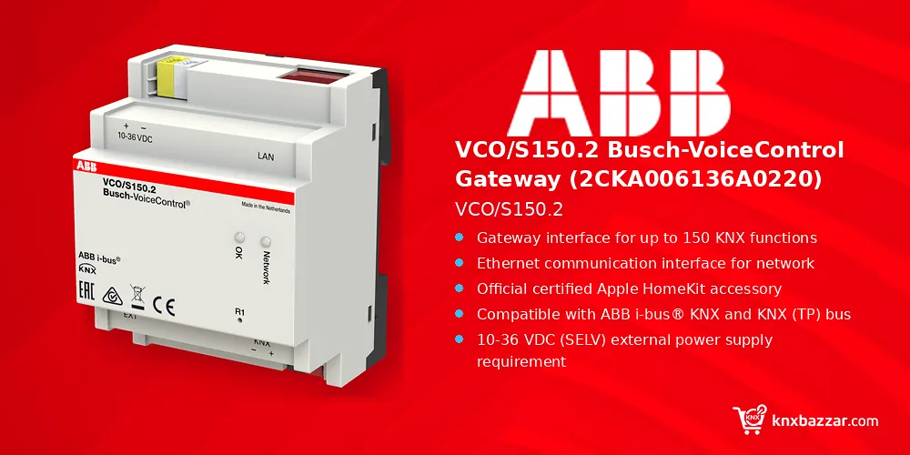 ABB VCO/S150.2 KNX voice control gateway