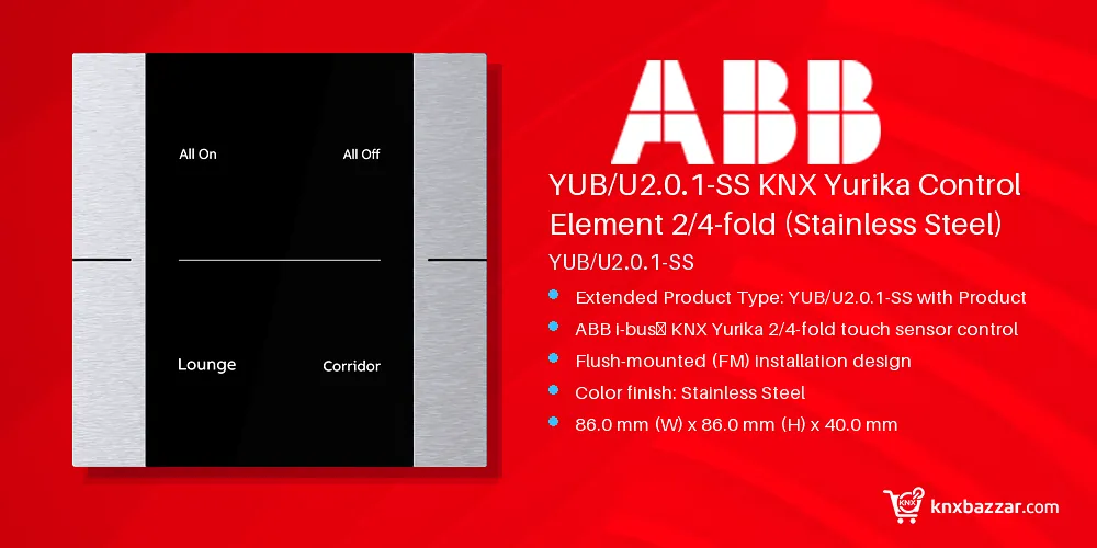 ABB YUB/U2.0.1-SS KNX control element