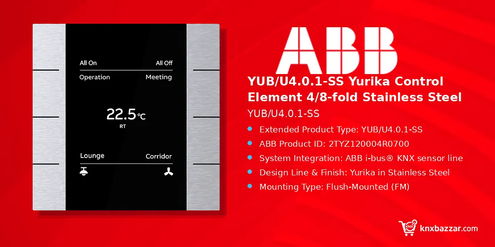 ABB YUB/U4.0.1-SS KNX panel