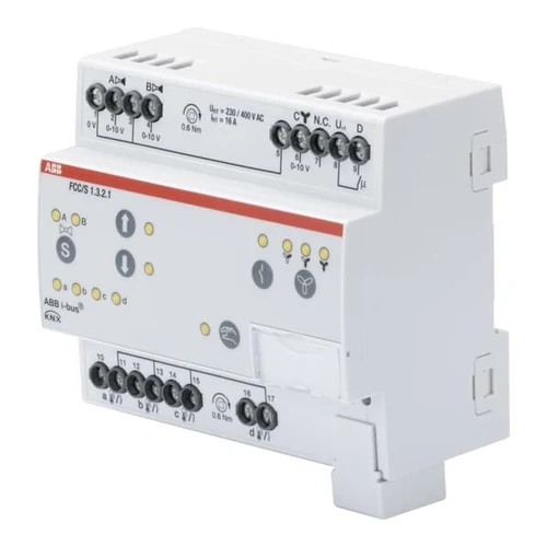 ABB FCC/S1.3.2.1 KNX Fan Coil Controller 3 x 0-10 V (2CDG110215R0011)