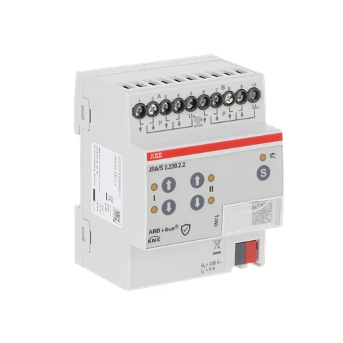 ABB JRA/S2.230.2.2 Blind/Roller Shutter Actuator, 2-f, 230 V AC, man. Op., MDRC