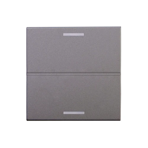 Panasonic KNX 2M Dual LED Automation Switch Cover Anthracite