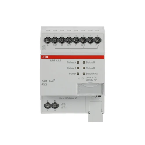 ABB AA/S4.1.2 Analogue Actuator, 4-fold, MDRC