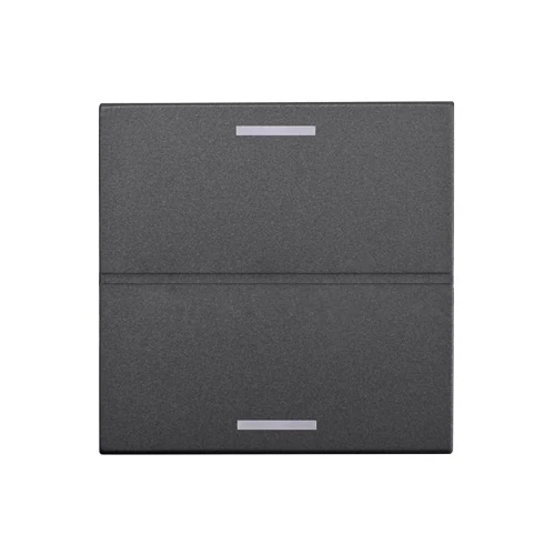Panasonic KNX 2M Switch Cover Dark Grey - WRKT84024DG