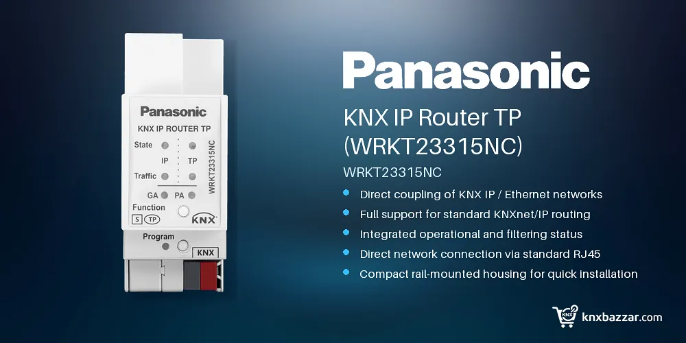 Panasonic WRKT23315NC KNX IP Router TP