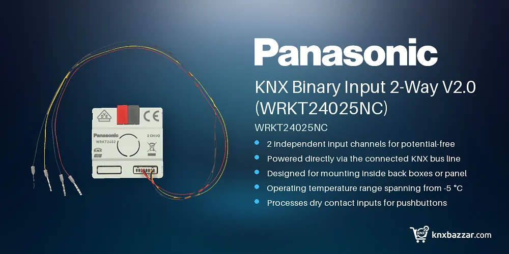 Panasonic KNX Binary Input WRKT24025NC