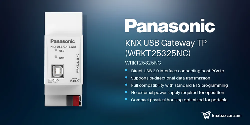 Panasonic WRKT25325NC KNX USB Gateway