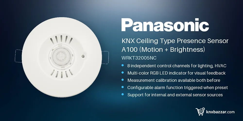Panasonic KNX Ceiling Presence Sensor A100
