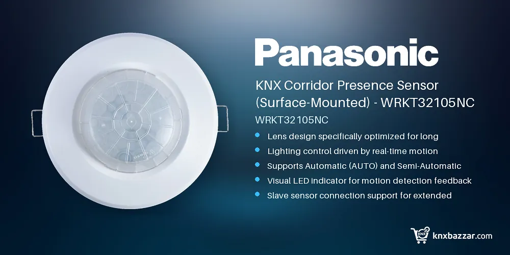 Panasonic WRKT32105NC KNX Corridor Sensor