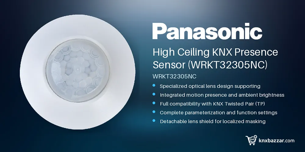 Panasonic KNX high ceiling sensor WRKT32305NC
