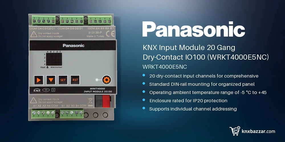 Panasonic WRKT4000E5NC KNX Input Module