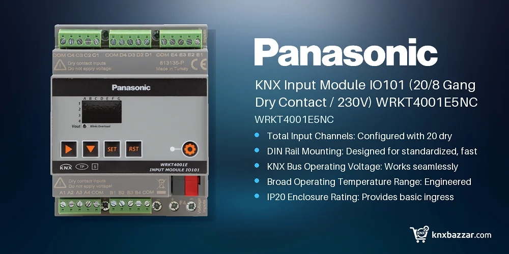 Panasonic WRKT4001E5NC KNX Input Module
