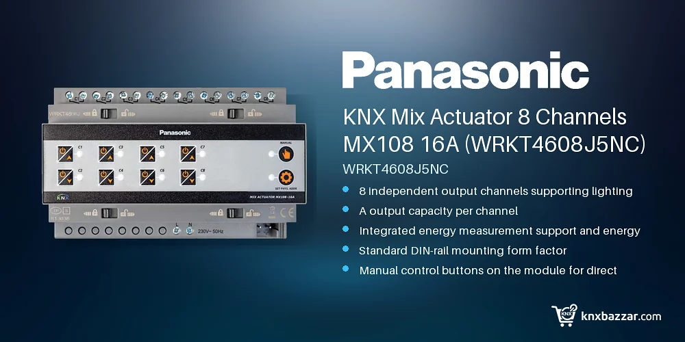 Panasonic KNX Mix Actuator WRKT4608J5NC