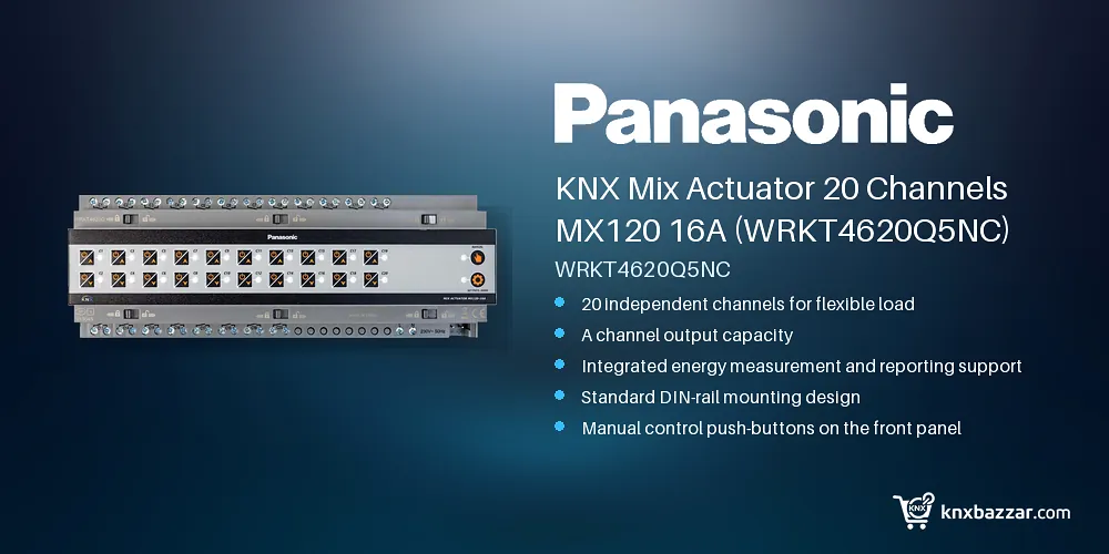 Panasonic KNX Mix Actuator WRKT4620Q5NC