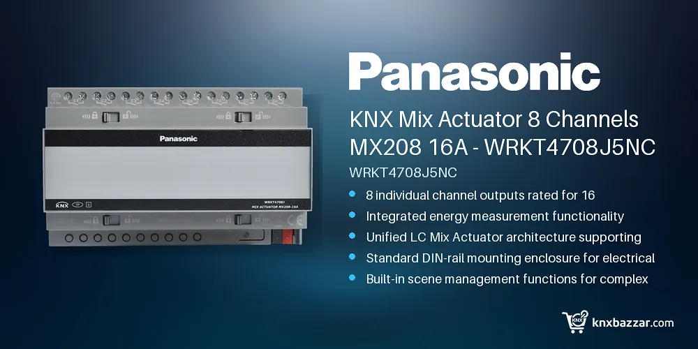 Panasonic KNX Mix Actuator 8 Channels
