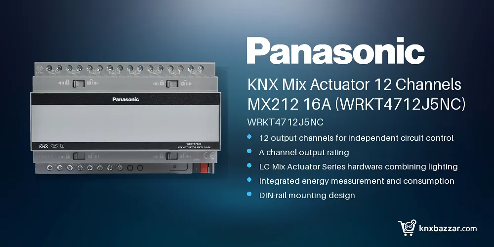 Panasonic KNX Mix Actuator WRKT4712J5NC
