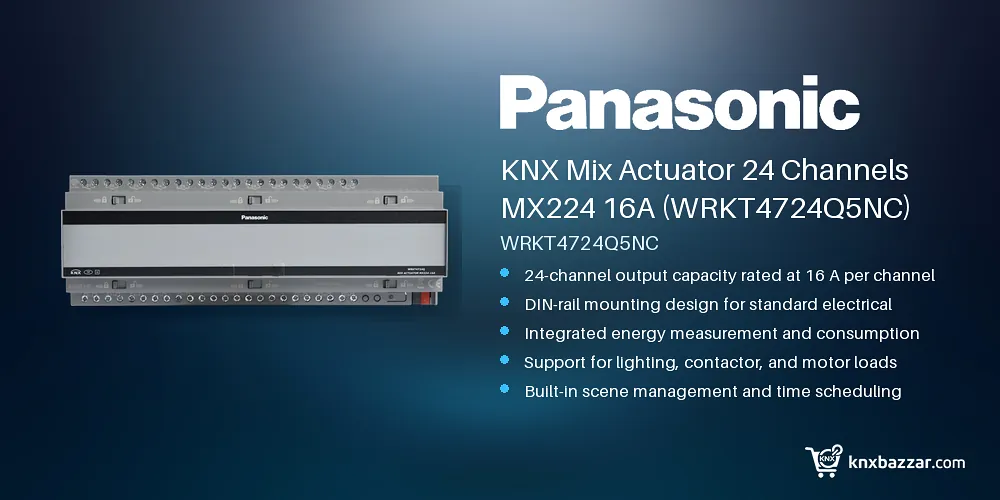 Panasonic KNX Mix Actuator 24 Channels MX224 16A