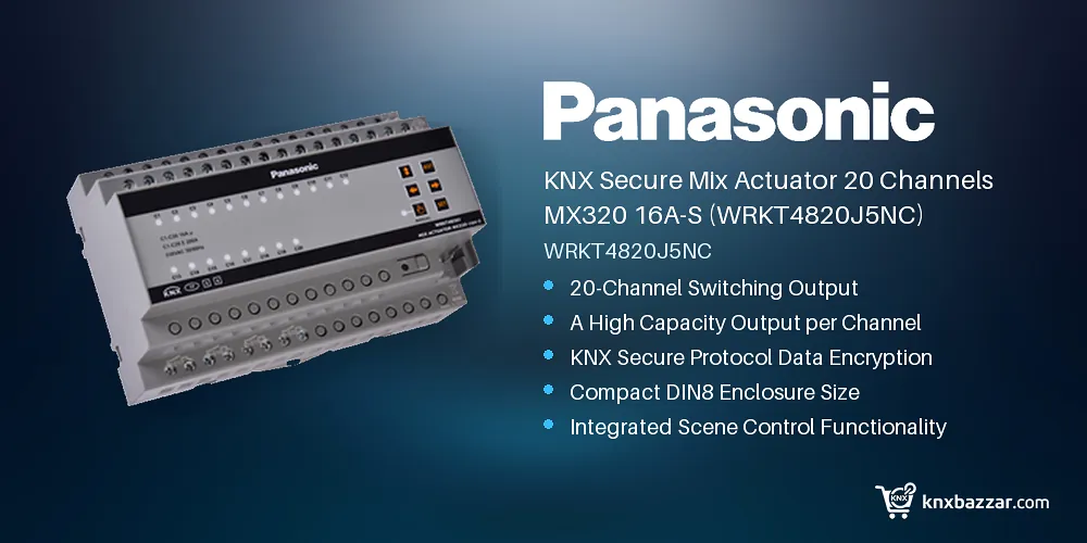 Panasonic WRKT4820J5NC KNX Secure Mix Actuator