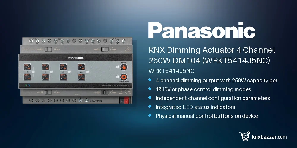 Panasonic KNX Dimming Actuator 4 Channel