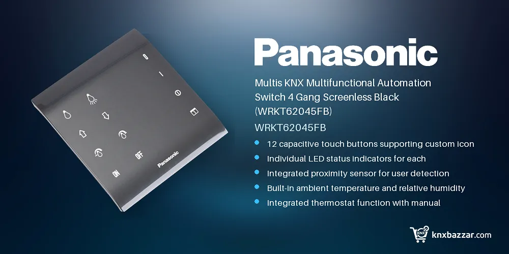 Panasonic WRKT62045FB KNX switch