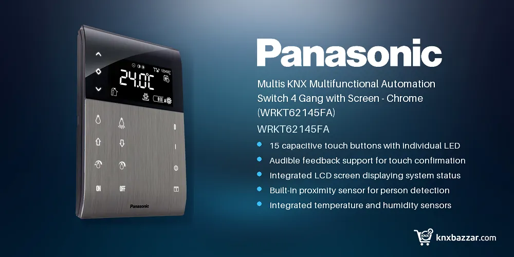 Panasonic Multis KNX Switch WRKT62145FA